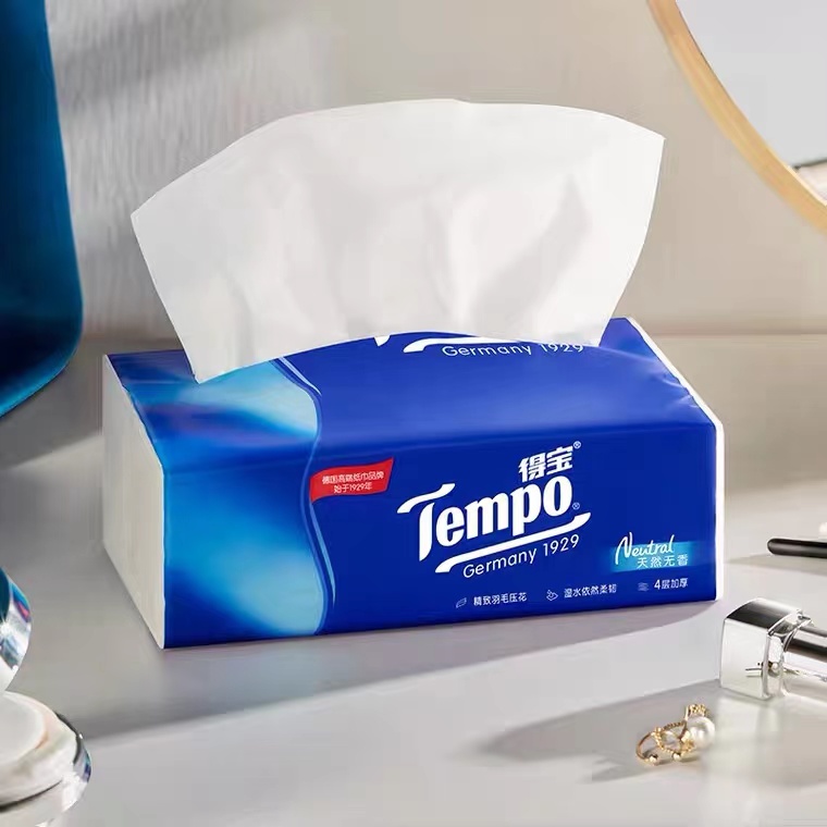 Tempo得宝经典升级-抽纸
